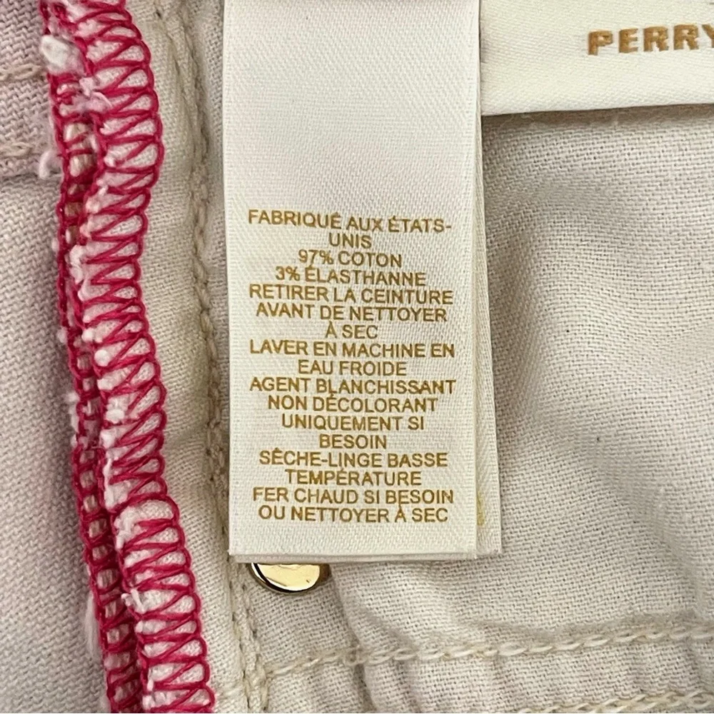 Kate Spade Perry Street Watercolor Play Hooky Cropped Jeans 24
